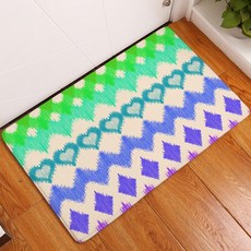 Living Pop 廚房浴室防滑彩色圖案地墊, C7