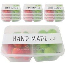 Hwangssinaedosirak 2格PP耐熱便當盒 + 腰封, 1套