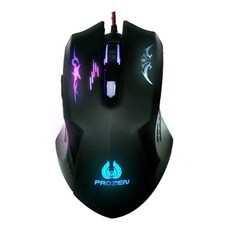 PROZEN RGB 7 LED彩色遊戲滑鼠 韓國製 GX300, 混合顏色