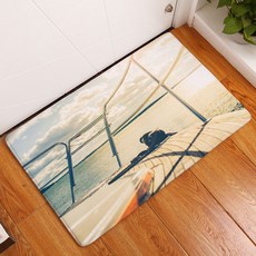 Living Pop 廚房浴室防滑自然圖案地墊 B, 16