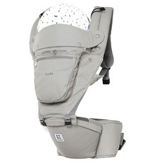 토드비 뉴 3D 스타일 힙시트 캐리어, 그레이