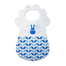 캐프런 어린이용 해피데이 파랑 코팅부직포 앞치마, 1개