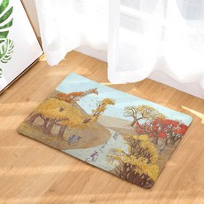 LIVINGPOP 廚房浴室防滑神奇動物地墊 A, 10