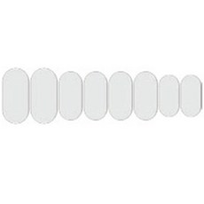 CELLO 自行車用貼片組 透明, 1套