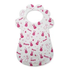 캐프런 어린이용 스탬프 분홍 코팅부직포 앞치마, 30개입, 1개