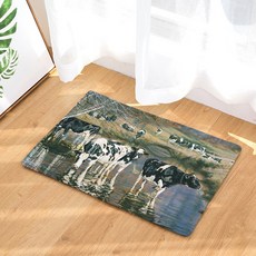 LIVINGPOP 廚房浴室防滑自然動物插畫地墊 B, 4