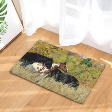 LIVINGPOP 廚房浴室防滑自然動物插畫地墊 B, 1