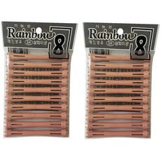 三和美工 彩虹髮捲 8號 10入, 單一顏色, 2個