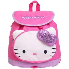 HELLO KITTY 防走失牽繩背包, 粉色, 1個