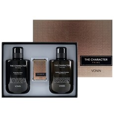 VONIN Character Prime 男士基本款 2 件套, 爽膚水 170ml + 乳液 170ml + 爽膚水 5ml + 乳液 5ml, 1套