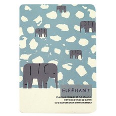 영아트 ANIMAL PRINTING 디자인 노트, 랜덤 발송, 1개