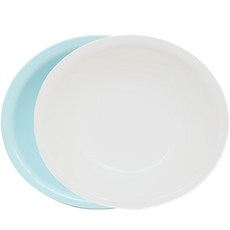 Baram 哈尼多功能盆2p套組, 白色, 藍色, 1套