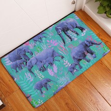 Living Pop 廚房浴室防滑動物圖案地墊, B2