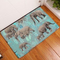 Living Pop 廚房浴室防滑動物圖案地墊, B4