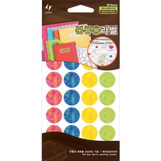 LATECH 辦公室分類用標籤貼紙 20-H301A 雷射4色混合 7入, 10入