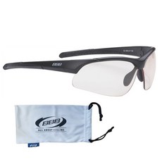 BBB 첼로 임프레스 PH 자전거안경 + 파우치, 매트블랙, 1개