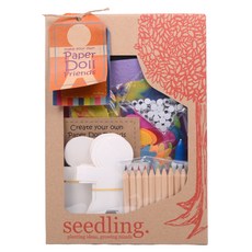 Seedling 종이인형 친구들 만들기 DIY 키트, 남여공용, 1개