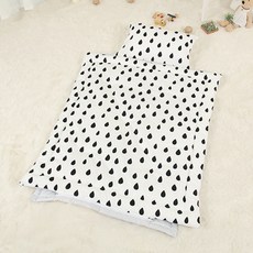 EziBaby 四季用40支棉北歐風午睡被組+棉枕, 水滴款