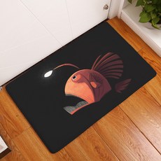 LIVING POP 廚房浴室防滑動物插畫地墊, A14