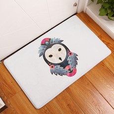 Living Pop 廚房浴室防滑昆蟲與動物插畫地墊, B13