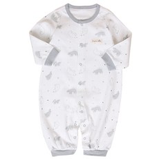 Organic Boom 北極熊圖案連身衣