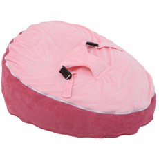 iizz 嬰兒拼色哺乳墊, 深粉色 粉色