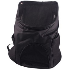 BK 寵物狗外出攜帶包, 黑色的