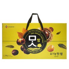 CJ제일제당 유기농 맛밤세트, 42g, 4개