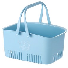 와이비에스 물빠지는 다용도 정리 바구니, 블루
