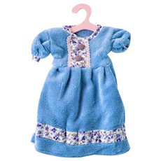 핑크망고 뽀송 드레스 핸드타월, 블루, 1개