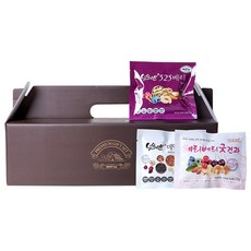 넛츠앤 견과선물세트 소담3호 525베리 25g x 10p + 데일리요거트 20g x 10p + 체리베리굿 20g x 10p + 쇼핑백, 650g, 1세트
