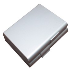 더자카 양면 메탈 담배케이스, 실버, 1개