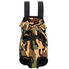 라이프포인트 강아지 고양이 일러스트 아기띠, 밀리터리B, 1개