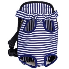 Lifepoint 狗貓插畫寵物背帶, 條紋