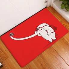 生活流行廚房浴室防滑動物人物插畫發布, B3