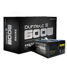 케이씨컴 파워서플라이, Durable S600W +12V Single Rail 82+