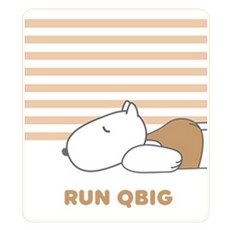 포그망 삶아쓰는 아기 방수요, 일어나 큐빅, 1개