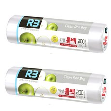 코멕스 R3 위생롤백 2호, 200개입, 2개