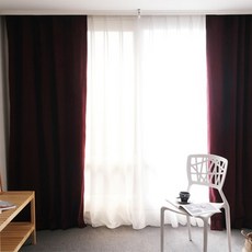 메종텍스타일 벨로아 선방염 벨벳암막커튼