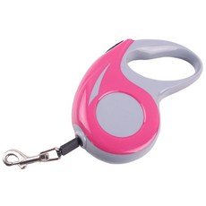 이코디 물방울 반자동 리드줄 핑크, 1개