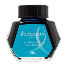 WATERMAN W/M瓶裝墨水, 天空藍, 1個