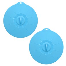 리빙팝 실리콘 덮개 2p, 블루