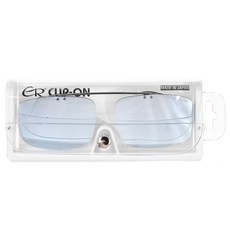 그린아이즈 클립온 미러편광렌즈 사이즈 S KMO-SL, 실버, 1개