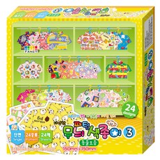 COLOR FANCY 圖案色紙, 24 種顏色, 10片