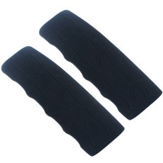 아리코 자동차 실리콘 사이드브레이크 커버 2p, 블랙