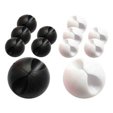 어바인클래스 선정리 홀더 블랙 6p + 화이트 6p, 1세트