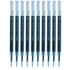 제브라 사라사 드라이 전용 리필심 JLV 0.4mm, 블루, 10개