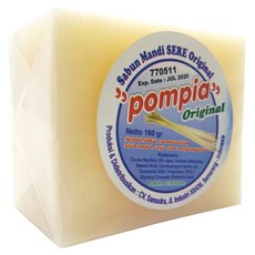 Pompia 오리지널 레몬그라스 비누, 160g, 1개