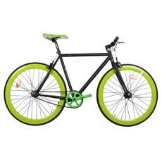 폭손 픽시 자전거 700C F804H, 블랙그린, 1개