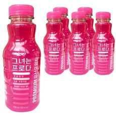 일동제약 그녀는 프로다 깔끔한 맛, 450ml, 6개